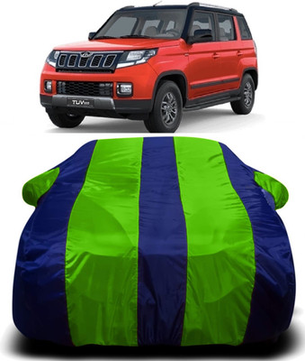 AXLOZ Car Cover For Mahindra TUV300 (With Mirror Pockets)(Multicolor)