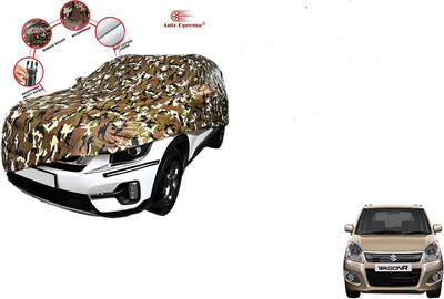 Auto Oprema Car Cover For Maruti Suzuki WagonR Stingray (With Mirror Pockets)(Green)