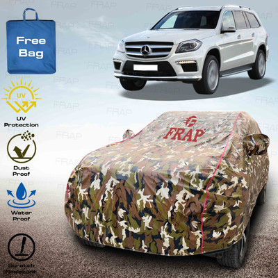 Frap Car Cover For Mercedes Benz GL-Class 350 CDI Blue Efficiency (With Mirror Pockets)(Multicolor, Red)