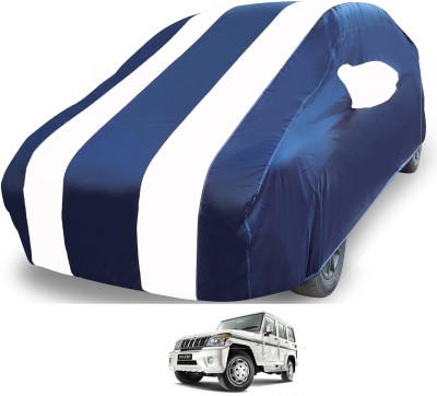 MOCKHE Car Cover For Mahindra Bolero (With Mirror Pockets)(White)