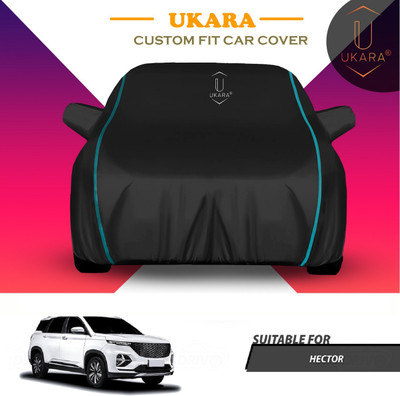Ukara Car Cover For MG Hector (With Mirror Pockets)(Black)