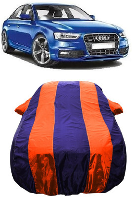 Wegather Car Cover For Audi A4 8E2 3.0 Quattro (With Mirror Pockets)(Orange)