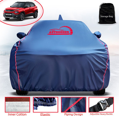 AUTOCOZEN WATERPROOF Car Cover For Tata Punch EV (With Mirror Pockets)(Blue)