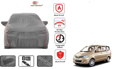 Auto Oprema Car Cover For Chevrolet Enjoy (With Mirror Pockets)(Grey)