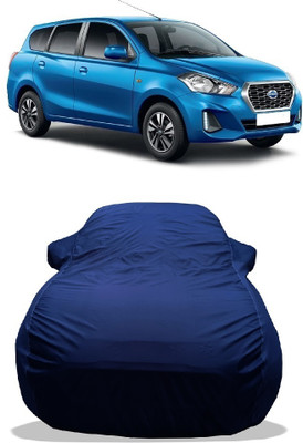 Wegather Car Cover For Datsun GO Plus T (With Mirror Pockets)(Blue)