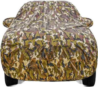 ANOXE Car Cover For Mahindra Bolero (With Mirror Pockets)(Yellow)