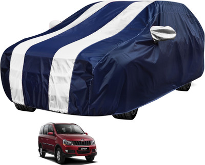 Auto Hub Car Cover For Mahindra Xylo (Without Mirror Pockets)(Black, White)