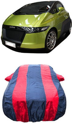 Wegather Car Cover For Mahindra Reva (With Mirror Pockets)(Red)
