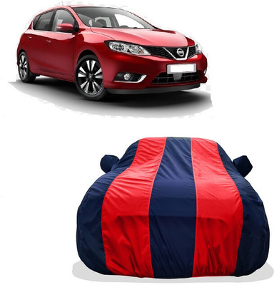 Tricway Car Cover For Nissan Pulsar (With Mirror Pockets)(Red)