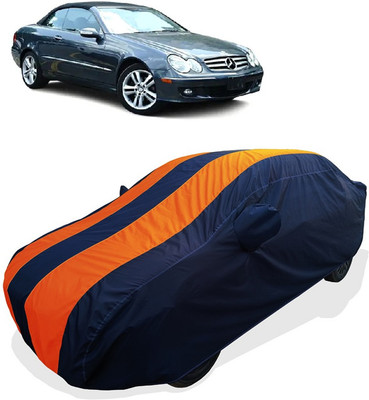 Coxtor Car Cover For Mercedes Benz CLK (With Mirror Pockets)(Orange)