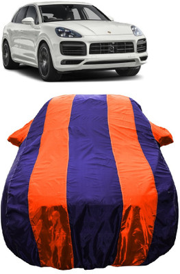 Wegather Car Cover For Porsche Cayenne Turbo S (With Mirror Pockets)(Orange)