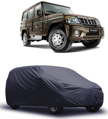 ROYAL AUTO MART Car Cover For Mahindra Bolero (Without Mirror Pockets)(Grey)
