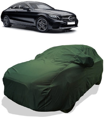 Coxtor Car Cover For Mercedes Benz C-Class C200 (With Mirror Pockets)(Gold)