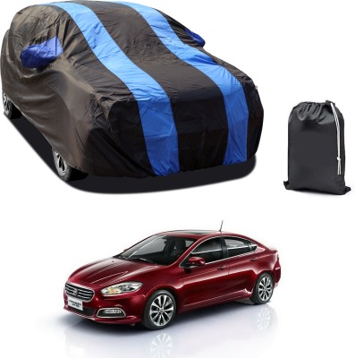 PAGORA Car Cover For Fiat Viaggio (With Mirror Pockets)(Blue)