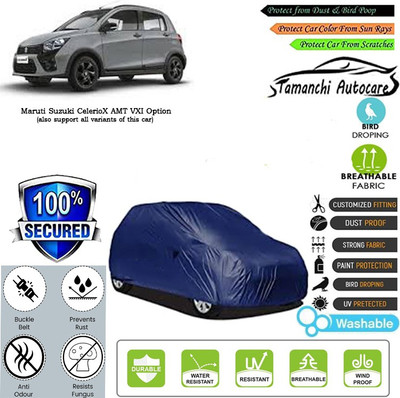 Tamanchi Autocare Car Cover For Maruti Suzuki CelerioX AMT VXI Option(Blue)