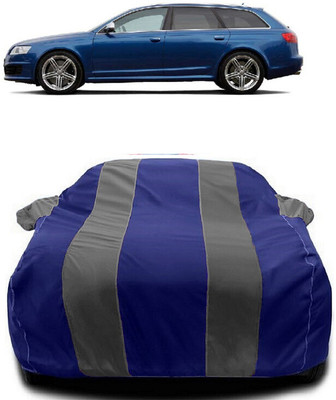 Autoprime Car Cover For Tata Estate (With Mirror Pockets)(Grey, Blue)