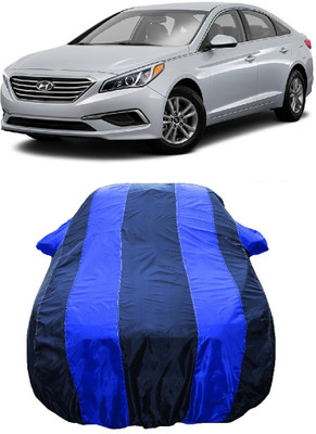 Wegather Car Cover For Hyundai Sonata 2.4L (With Mirror Pockets)(Blue)