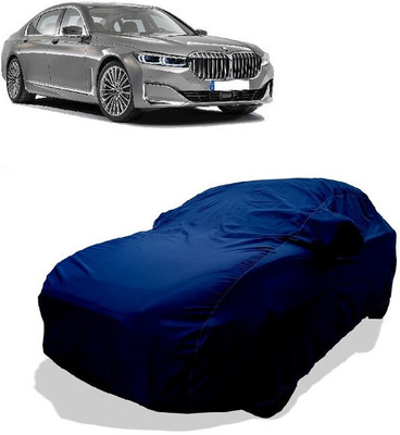 Coxtor Car Cover For BMW 7 Series 760 Li (With Mirror Pockets)(Green)