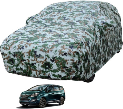 Auto Hub Car Cover For Mahindra Marazzo (With Mirror Pockets)(Multicolor)