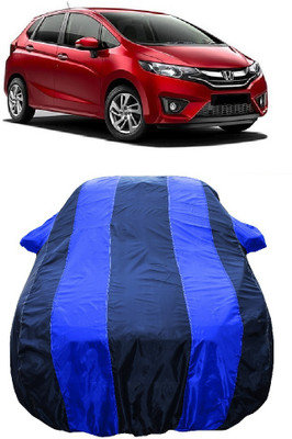 Wegather Car Cover For Honda Jazz V Diesel (With Mirror Pockets)(Blue)