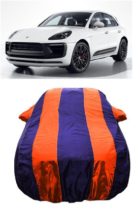 Wegather Car Cover For Porsche Macan (With Mirror Pockets)(Orange)