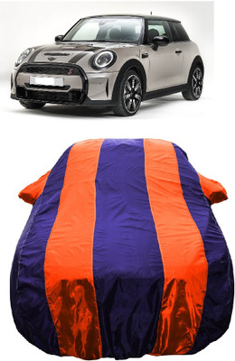Wegather Car Cover For Mini Cooper Cooper 3 Door Cooper S Petrol (With Mirror Pockets)(Orange)