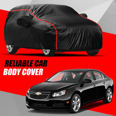 S Shine Max Car Cover For Chevrolet Cruze (With Mirror Pockets)(Silver)