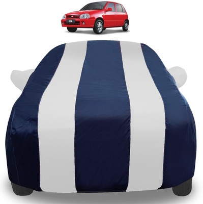 Auto Hub Car Cover For Maruti Suzuki Zen (With Mirror Pockets)(Silver)
