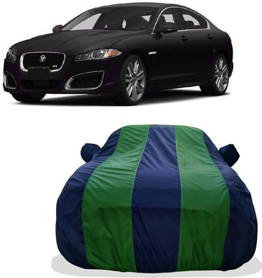 Tricway Car Cover For Jaguar XF R Supercharged 5.0 Litre V8 Petrol (With Mirror Pockets)(Green)