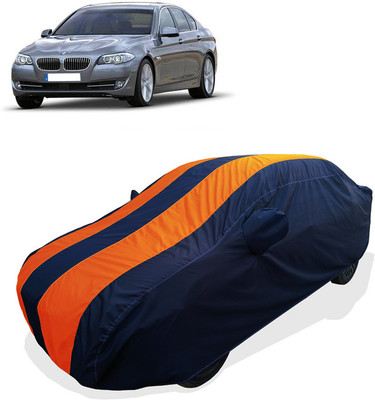 Coxtor Car Cover For BMW 5 Series 525i (With Mirror Pockets)(Orange)