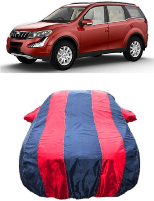 Wegather Car Cover For Mahindra XUV500 W10 AWD (With Mirror Pockets)(Red)