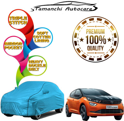 Tamanchi Autocare Car Cover For MG Astor (With Mirror Pockets)(Blue)
