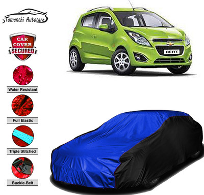 Tamanchi Autocare Car Cover For Chevrolet Beat(Blue)