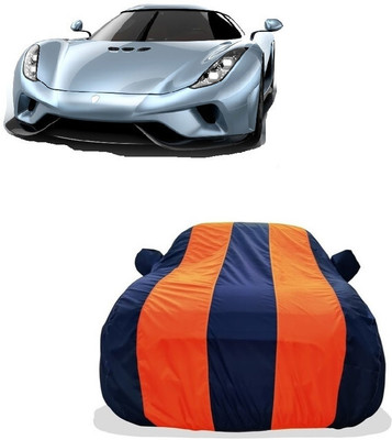 Tricway Car Cover For Koenigsegg Regera 5L Twin-turbo V8 (With Mirror Pockets)(Orange)