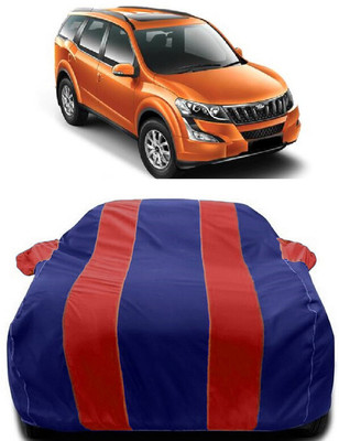 Autoprime Car Cover For Mahindra XUV500 W4 (With Mirror Pockets)(Red, Blue)