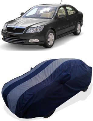 Coxtor Car Cover For Skoda Laura LK 2.0 TDI CR AT (With Mirror Pockets)(Grey)