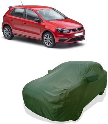 Tricway Car Cover For Volkswagen Polo GT (With Mirror Pockets)(Green)