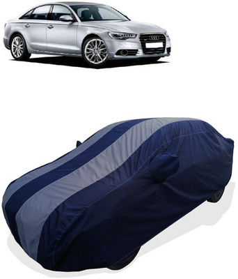 Coxtor Car Cover For Audi A6 2.8 FSI (With Mirror Pockets)(Grey)