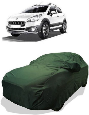 QLAX Car Cover For Maruti Avventura Urban Cross 1.3 Multijet Active (With Mirror Pockets)(Gold)
