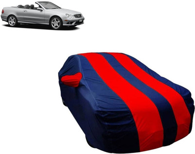 ANLOPE Car Cover For Mercedes Benz CLK (With Mirror Pockets)(Blue, Red)