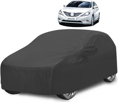 Caronix Car Cover For Hyundai Sonata (With Mirror Pockets)(Grey)