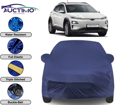 AUCTIMO Car Cover For Hyundai Kona (With Mirror Pockets)(Multicolor)