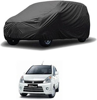 Fourex Car Cover For Maruti Suzuki Zen Estilo (Without Mirror Pockets)(Grey, For 2006 Models)
