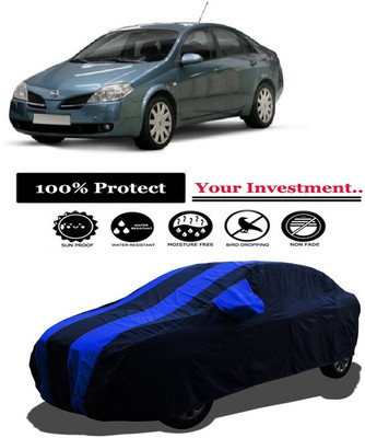 Amexride Car Cover For Nissan Primera 1.6 Acenta (With Mirror Pockets)(Multicolor)
