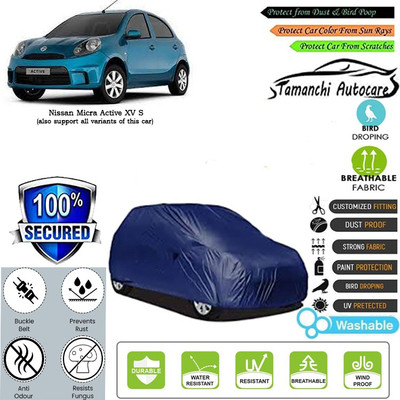 Tamanchi Autocare Car Cover For Nissan Micra Active XV S(Blue)