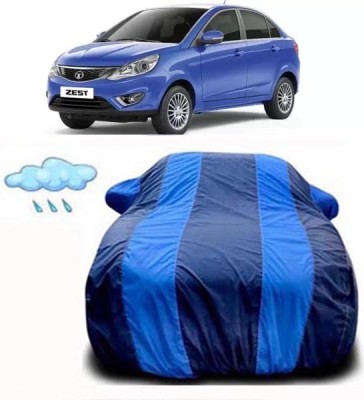 Aoriyon Car Cover For Tata Zest (With Mirror Pockets)(Multicolor)