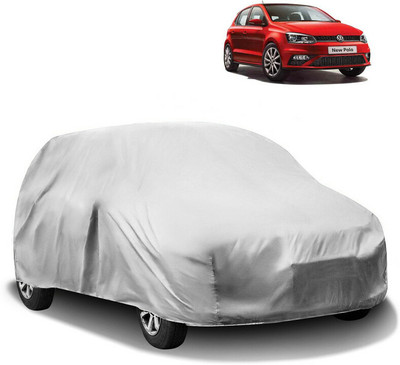 Autoreatil Car Cover For Volkswagen Polo (Without Mirror Pockets)(Silver, For 2018, 2019, 2020, 2021, 2022 Models)