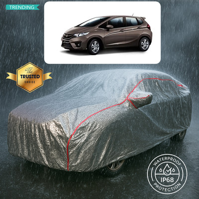 PAGORA Car Cover For Honda Jazz 1.2 VX i VTEC (With Mirror Pockets)(Silver)