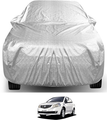 Auto Hub Car Cover For Maruti Suzuki SX4 (With Mirror Pockets)(Silver)