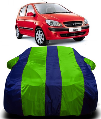 S Shine Max Car Cover For Hyundai Getz Prime (With Mirror Pockets)(Multicolor)